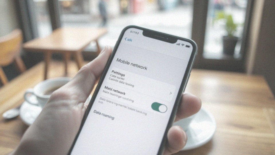 Jakie ustawienia telefonu umożliwiają włączenie roamingu?