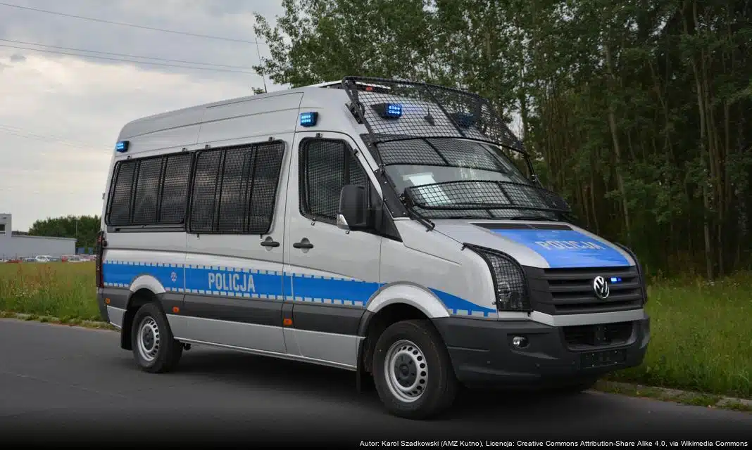 Ostrzeżenie przed łamaniem zakazu – interwencja policji w Długim Borku